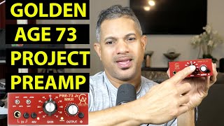 Golden Age Project 73 Preamp [upl. by Llemaj]