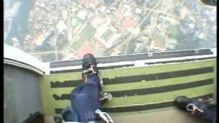 Parachuting into Ole Miss versus Florida football game [upl. by Mctyre]