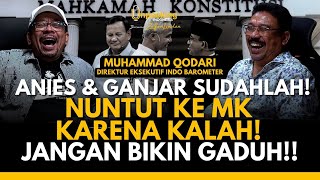 ANIESGANJAR Kalau Mau Nuntut Sebelum Paslon Ditetapkan KPU KALAU SEKARANG DAGELAN AJA  M Qodari [upl. by Nidnarb]