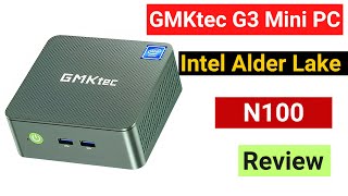 GMKtec G3 Mini PC Review  Intel Alder Lake N100  Windows 11 Pro Performance [upl. by Abey164]