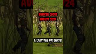 Bunker Alfas Codes For August 2024 ldoe lastdayonearth shorts [upl. by Anilatak807]