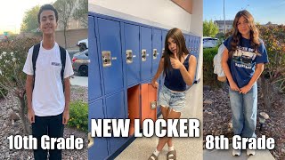 Back to School Supplies and Clothes Shopping  New Locker  First Day of School [upl. by Close]