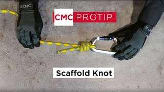 How to tie a Scaffold Knot  CMC Pro Tip [upl. by Vita]