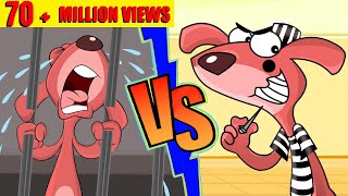 Best Adventures of Doggy Don  Double Trouble Prison Escape  Funny Cartoons  Chotoonz TV [upl. by Nereil]