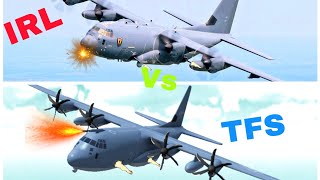 Real Life vs Turboprop Flight Simulator [upl. by Leid]