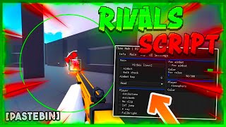 RIVALS SCRIPT AIMBOT HACK EXPLOIT  AIMBOT ESP FLY GUN MODS amp MORE  UNDETECTED [upl. by Agnimod]