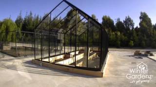 Winter Gardenz 10x20 Glasshouse Assembly [upl. by Elatia144]