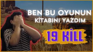 BEN BU OYUNUN KİTABINI YAZDIM ERANGEL CLASSİC   19 KİLL  pubg [upl. by Bowne]