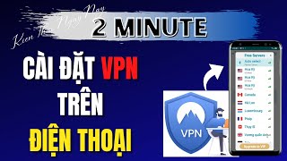 Hướng dẫn cài đặt app VPN chuyển IP miễn phí trên điện thoại l Mẹo vặt online KienThucNgayNayBecky [upl. by Eelyam]