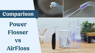 Sonicare AirFloss vs Power Flosser [upl. by Yllop754]