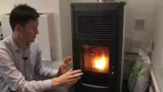 A Typical Manual Biomass Boiler Explained by Eco Installer Ely Cambridgeshire [upl. by Horwath508]