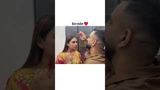 So cute both ♥️ swatimongarajatswati rajatswativlogs couplegoals relatable couple [upl. by Yokoyama687]