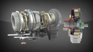 Dual Clutch Transmission Animation [upl. by Nosnehpets665]