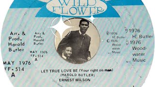 Ernest Wilson  Let True Love Be [upl. by Oriole]