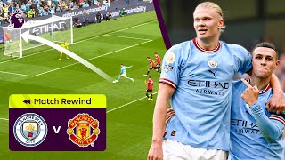 Haaland amp Foden SCORE A HATTRICK  Man City 63 Man Utd  Premier League Highlights [upl. by Snahc879]