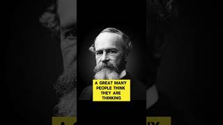 A Great Many People Thinks William james Quotes  quotes shortvideo shorts williamjames [upl. by Caressa]