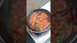 రోడ్ సైడ్ బండి మీద అమ్మే టమాట చట్నీtamatochetneycooking trending videoyt short [upl. by Anitsyrc]