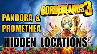 Pandora amp Promethea Hidden locations  Cistern of Slaughter amp The Slaughter Shaft  Borderlands 3 [upl. by Linette]