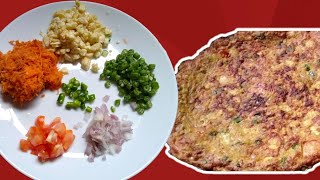 Multi grain Omelette Recipe atozrecipe omelette multigrain healthyandtastyrecipes [upl. by Magdalene40]