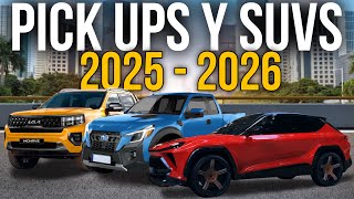 Nuevas PICKUPs y SUVs PARA 2025 Y 2026  REVELADAS LAS MEJORES [upl. by Asi76]