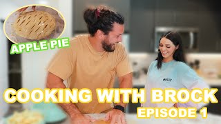 COOKING WITH BROCK EP 1  Scheana Shay [upl. by Nauqet]