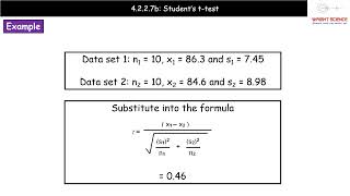 A Level Biology  4227b  Students t test [upl. by Henrie]