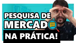 PESQUISA DE MERCADO COMO FAZER UMA PESQUISA DE MERCADO [upl. by Yedarb361]