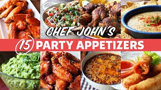 15 Simple Party Appetizers  Food Wishes [upl. by Aveline189]