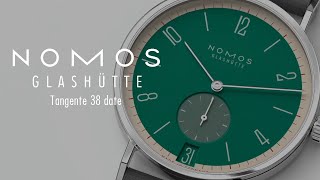 First Look at the Nomos Glashütte Tangente 38 [upl. by Annavaig398]