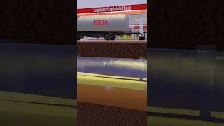 How Gas Stations Work 🤔  3D Animation in Hindi  shorts [upl. by Ettezil]