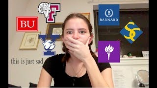 11 college decision reactions 2019 Fordham Boston University Yale more [upl. by Ydnak]