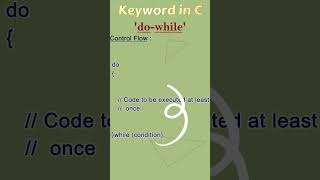 dowhile in C [upl. by Thorsten]