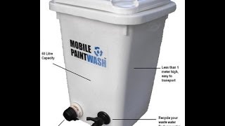 Mobile Paint Wash System [upl. by Kalvin]