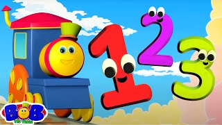 Numbers Adventure With Bob The Train amp Cartoon Videos for Children [upl. by Aihseken]