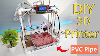 DIY 3D printer  Comple Build  Under 130 [upl. by Irahcaz]