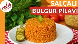 Tane Tane Salçalı Bulgur Pilavı Tarifi [upl. by Grail]