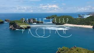 RAJA AMPAT PACITAN  PANTAI KASAP DRONE VIEW [upl. by Enogitna]