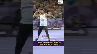 Sundar Singh is all set to launch  Paralympics Javelin Highlights  JioCinema [upl. by Lizzy]