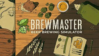 Brewmaster Announcement Trailer  Authentic Home Brewing Simulation Game [upl. by Yumuk142]