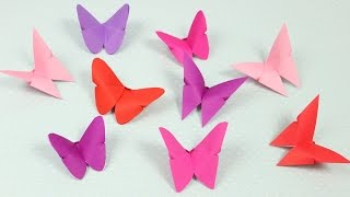 Origami Schmetterlinge falten DIY [upl. by Oruntha]