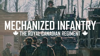 Training with Mechanized Infantry in the Canadian Army  2023 [upl. by Enicnarf]