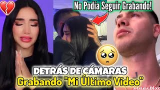 KIMBERLY LOAIZA ROMPE EN LLANTO EN EL DETRAS DE CÁMARAS GRABANDO SU ÚLTIMO VÍDEO PARA SUS LINDURAS😢 [upl. by Goldie]