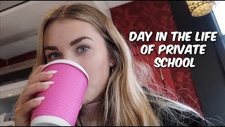 A DAY IN THE LIFE OF PRIVATE SCHOOL messy sorry [upl. by Stirling]