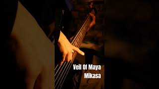 Veil Of MayaMikasa【Bass cover】shorts [upl. by Haswell]