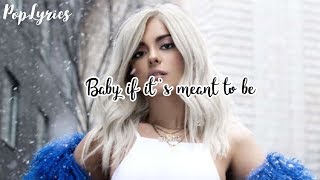 Bebe Rexha  Meant To Be Solo Version Lyrics [upl. by Stutsman233]