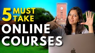 5 Online Courses Average Students Must Take Highly Reputed [upl. by Kaleena]