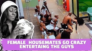 BBMZANSI SEASON 4 FEMALE HOUSEMATES GET FREAKY AFTER THE SATURDAY NIGHT PARTY  GLORY ELIJAH [upl. by Dunn]