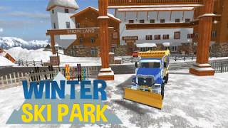 Winter Ski Park Snow Driver [upl. by Saitam]