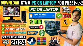 🎮 GTA 5 DOWNLOAD PC FREE  HOW TO DOWNLOAD AND INSTALL GTA 5 IN PC amp LAPTOP  GTA 5 PC DOWNLOAD FREE [upl. by Hanser]