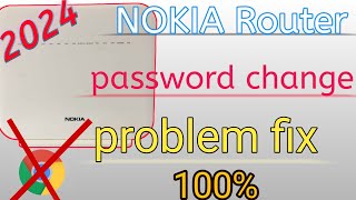 Nokia router 🔥🔥password change 2024🔥🔥 [upl. by Alemat]